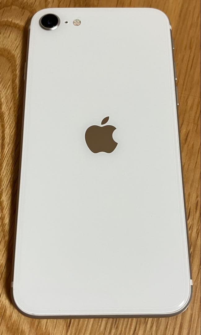 美品 国内版 SIMフリー iPhoneSE 第2世代 128GB ホワイト