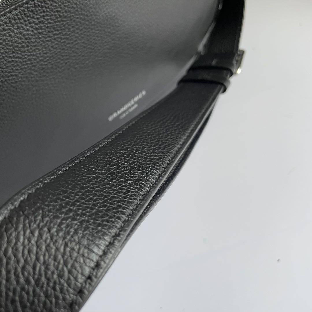 ✨️未使用級✨　Cole Haan ショルダーバッグ　レザー　黒　ボストン