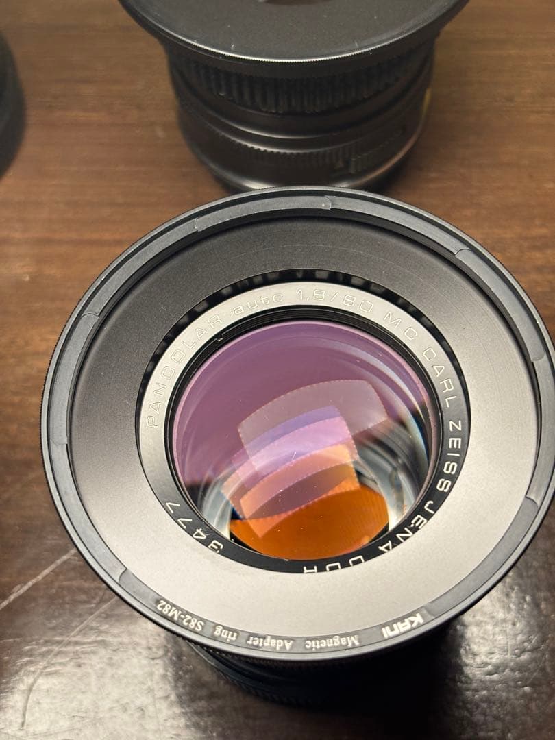 Carl Zeiss jena Flektogon+pancolar 4本セット