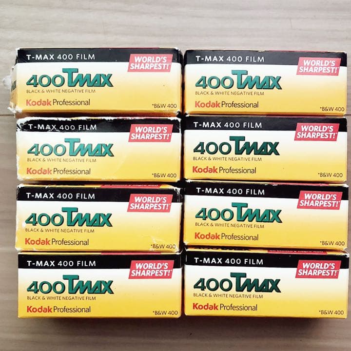 kodak✩TMAX 400 ブローニーフィルム　8本セット