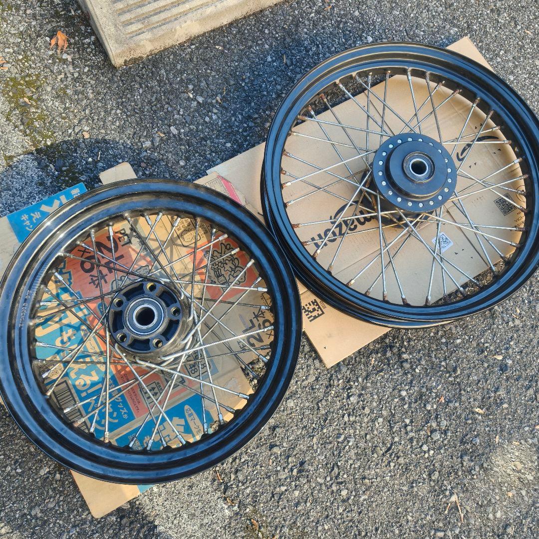 スポーツスター 09 純正スポークホイール フロントのみ