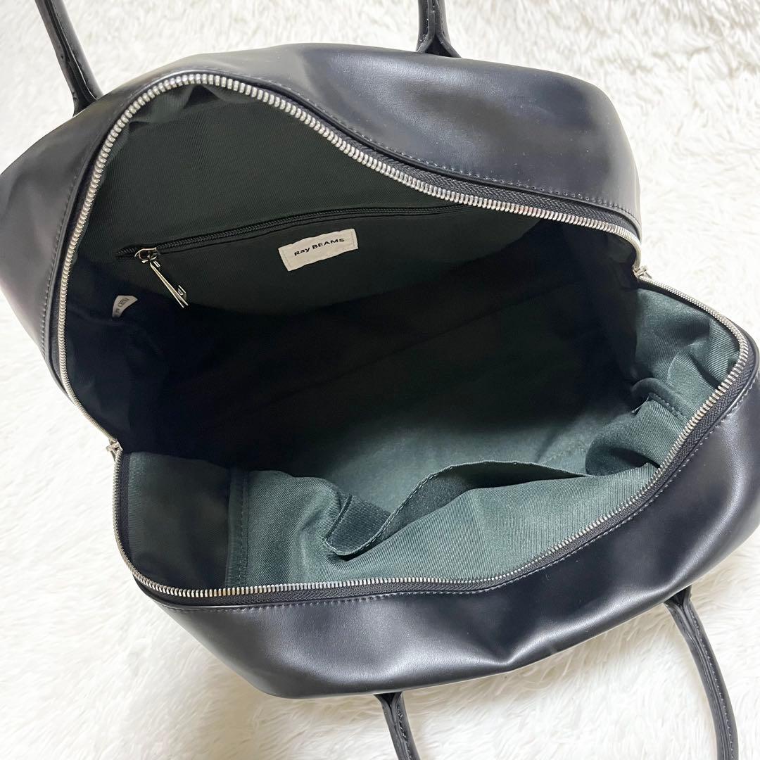 【ほぼ未使用✨】Ray BEAMS ビッグ ボストン バッグ ブラック