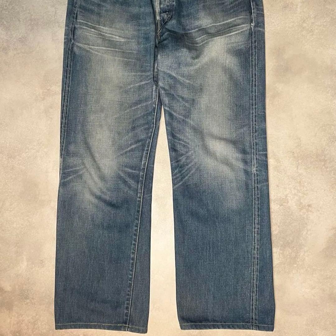 【雰囲気◎】LEVI‘S 501XX LVC1947 W36【鬼ヒゲハチノス】