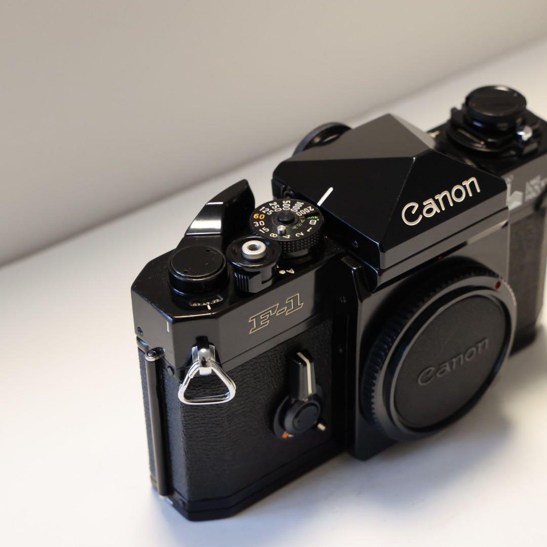 Canon F-1 ブラック LAKE PLACID 1980