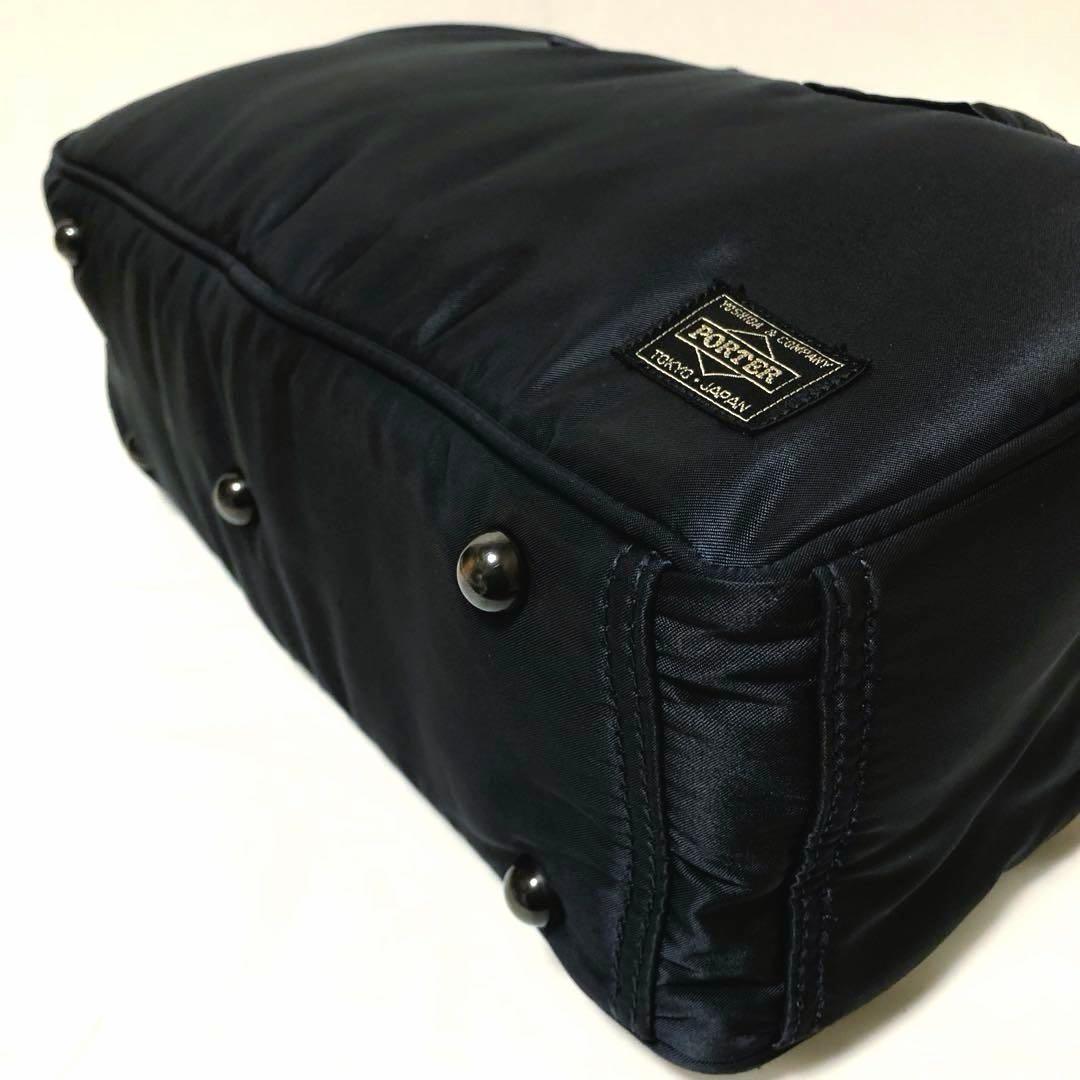 未使用級✨ヘッドポーター ミニボストンバッグ ハンドバッグ ネイビー 藤原ヒロシ