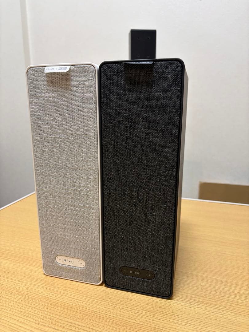 IKEA SONOS SYMFONISK 2台セット ホワイト/ブラック