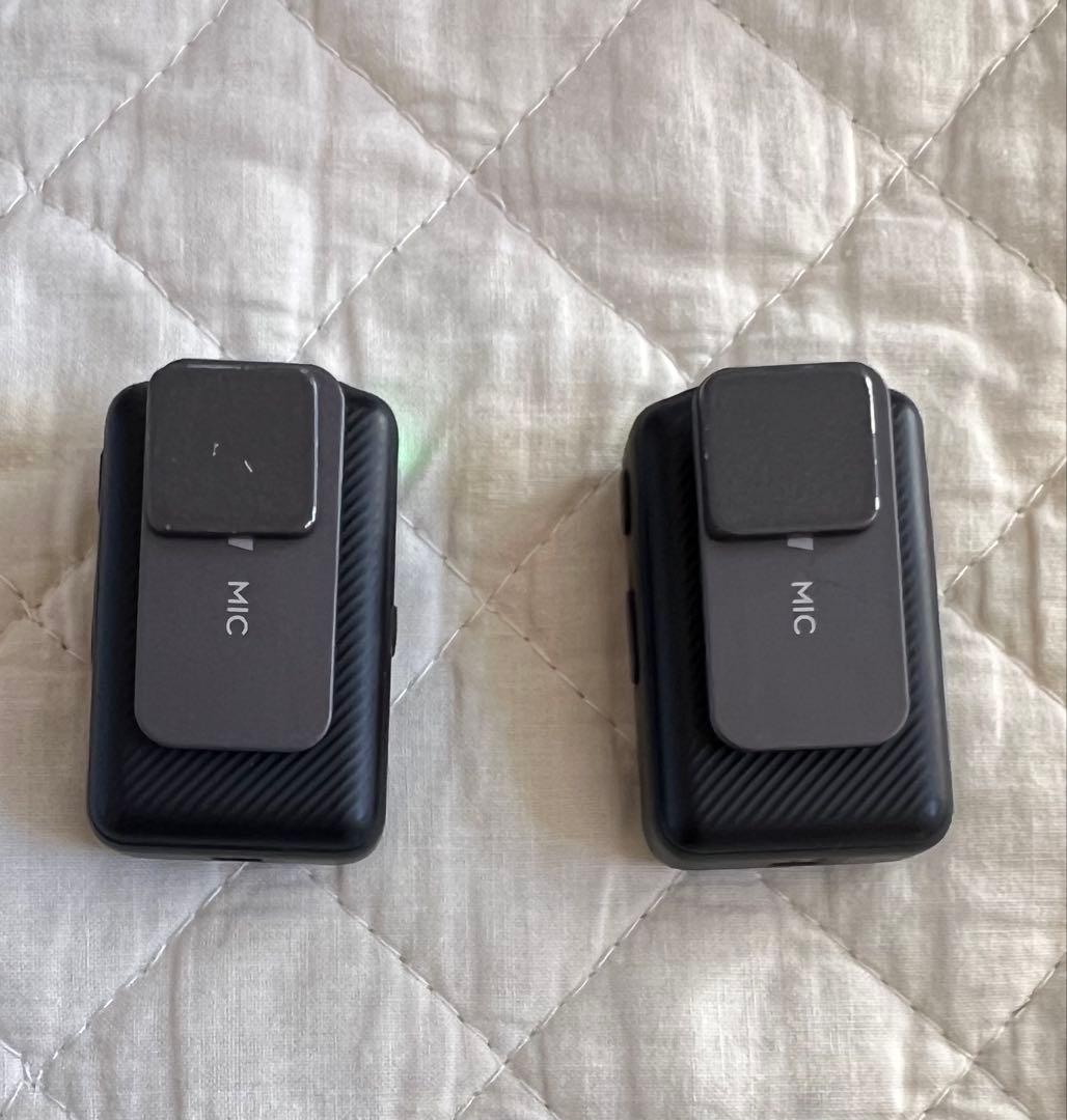 DJI Mic（第一世代）ワイヤレスマイクセット／動作良好・美品