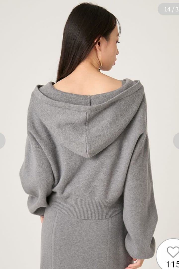 【FRAY I.D】ジップパーカ&キャミワンピースセット