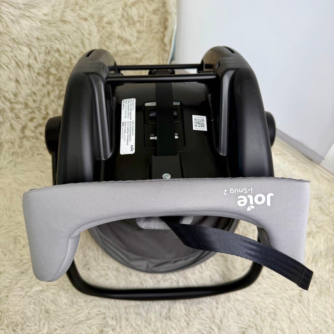 【極美品】 Joie i-Snug2 チャイルドシート 新生児対応 グレー