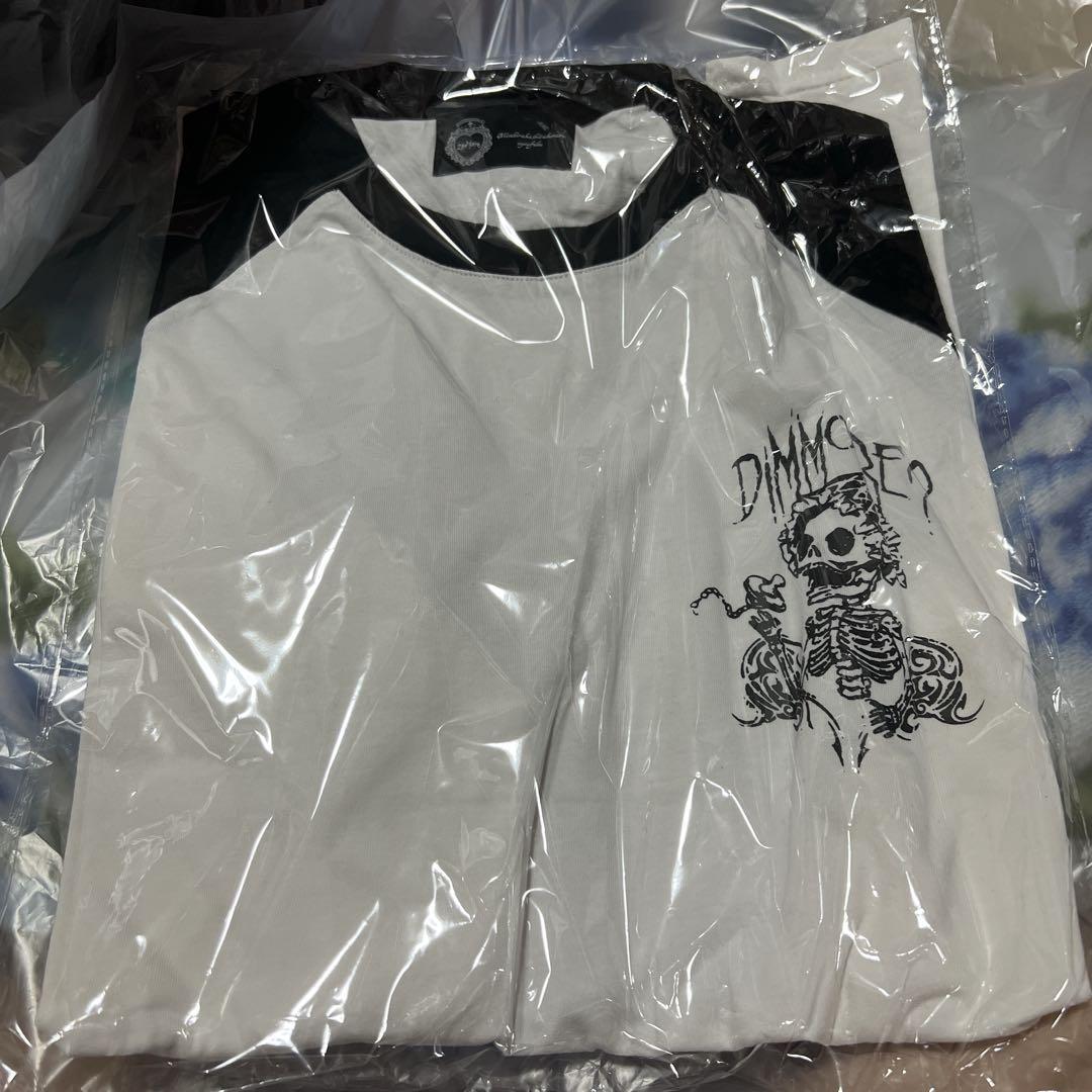 DimMoire Baby Skull ロゴロンT (Black&White)