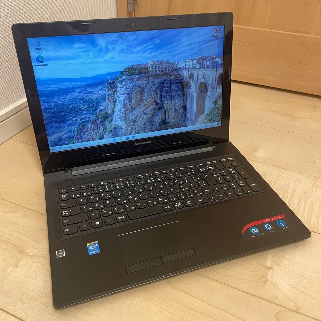 Lenovo G50-80 15.6インチ メモリ16G SSD256GB 現役