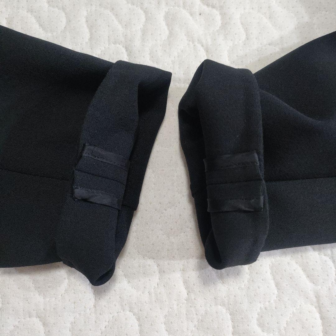 美品✨FOXEY　ショールカラーダブルジャケット　黒　ウッドボタン　38