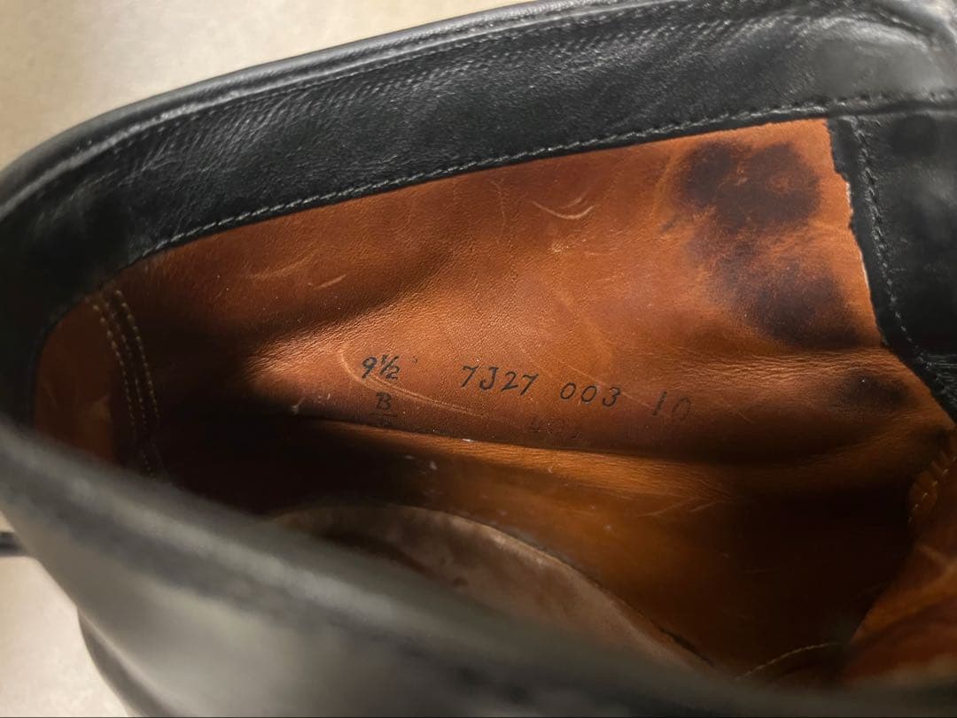 オールデン インディーブーツ Black CHRMXL Leather 401