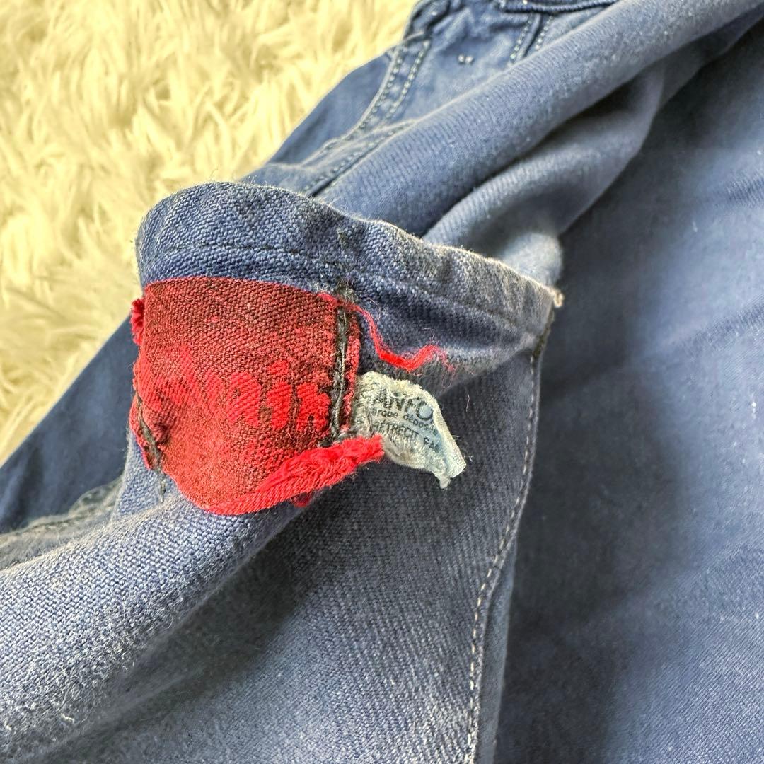 60s フレンチ カバーオール ブルー ユーロワーク vintage 雰囲気系