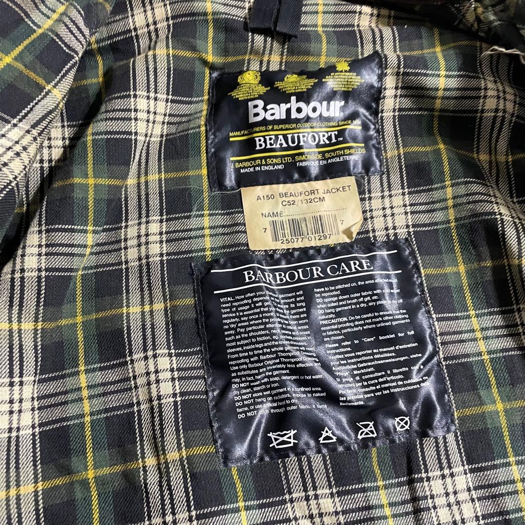 00s イングランド製 Barbour BEAUFORT オイルドジャケット
