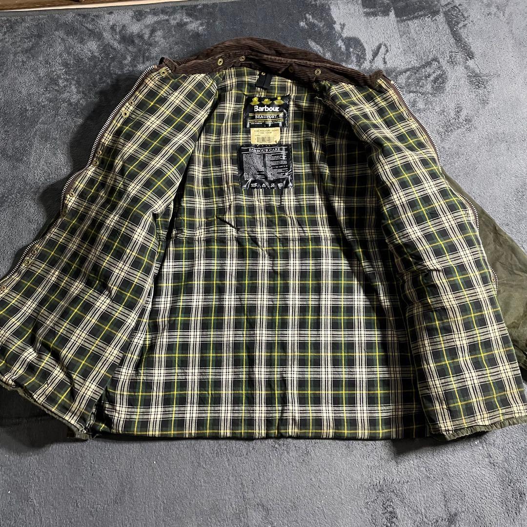 00s イングランド製 Barbour BEAUFORT オイルドジャケット