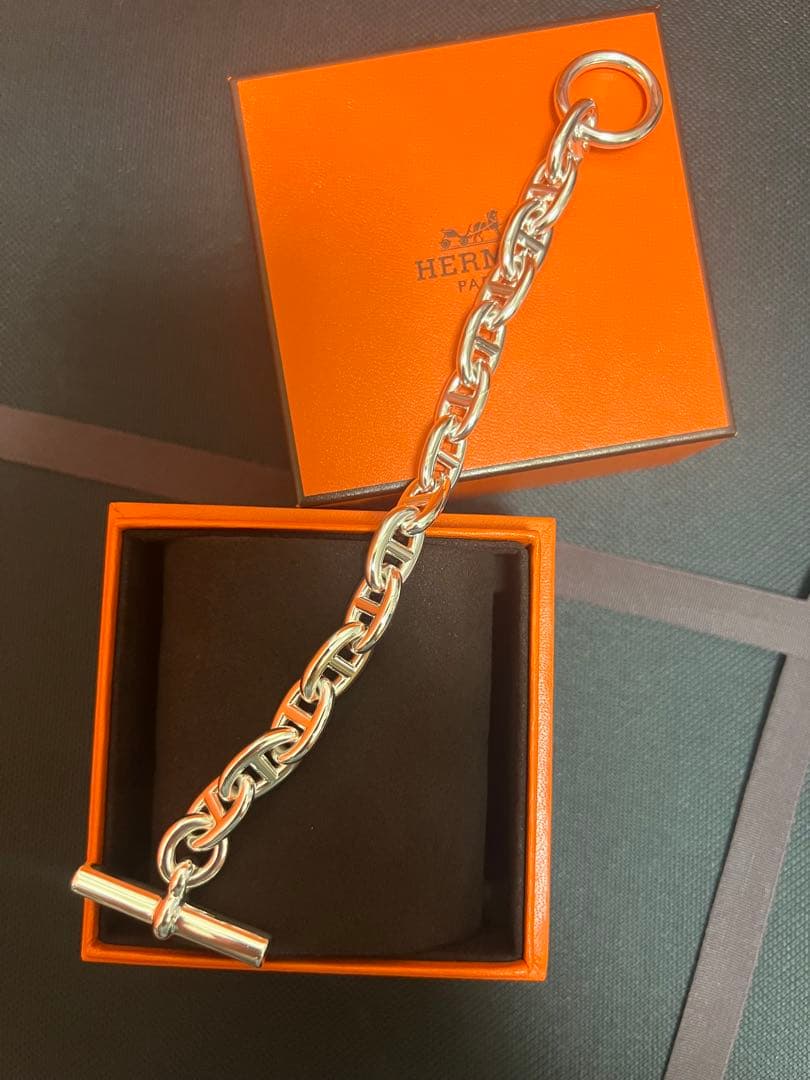 新品未使用　HERMES エルメス　シェーヌダンクル　MM14