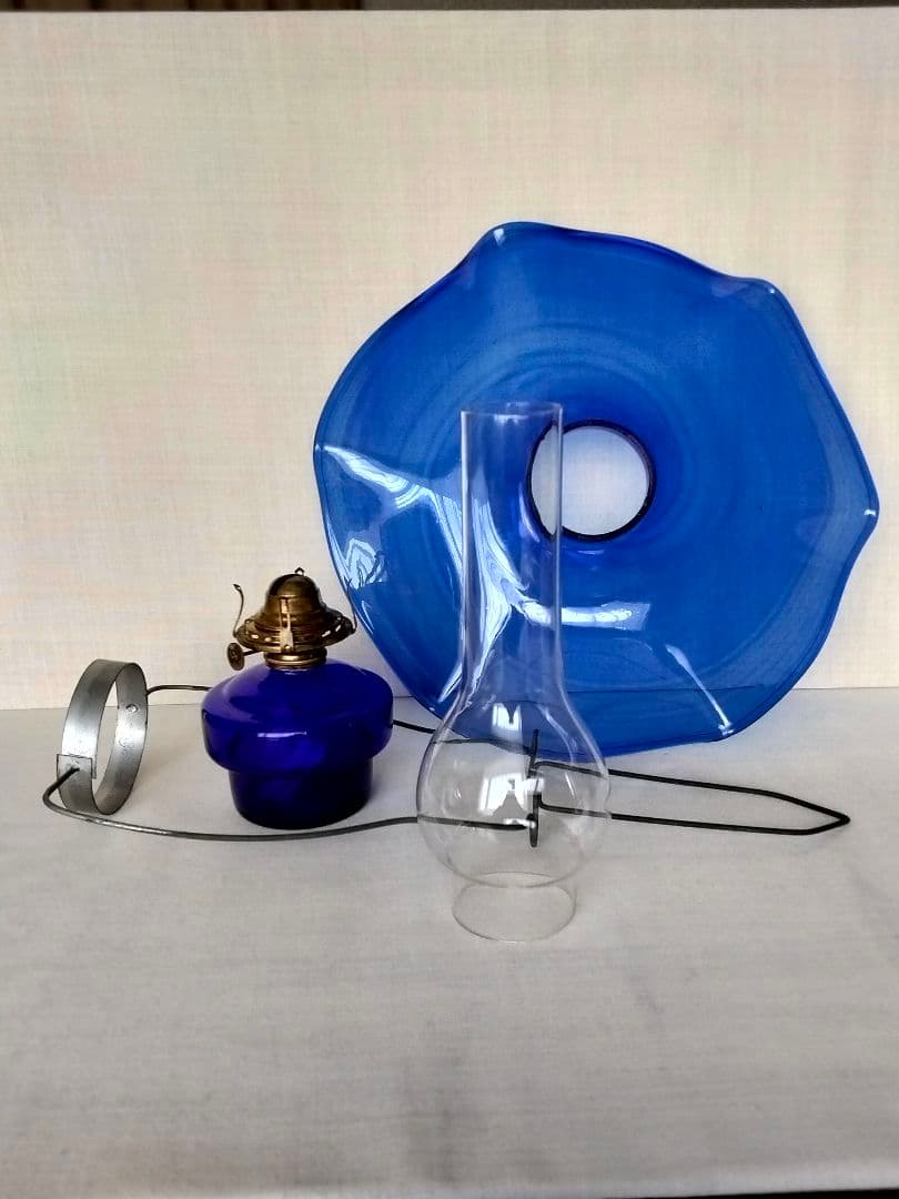 北一硝子 オイルランプ・ビンテージ・点検整備済み