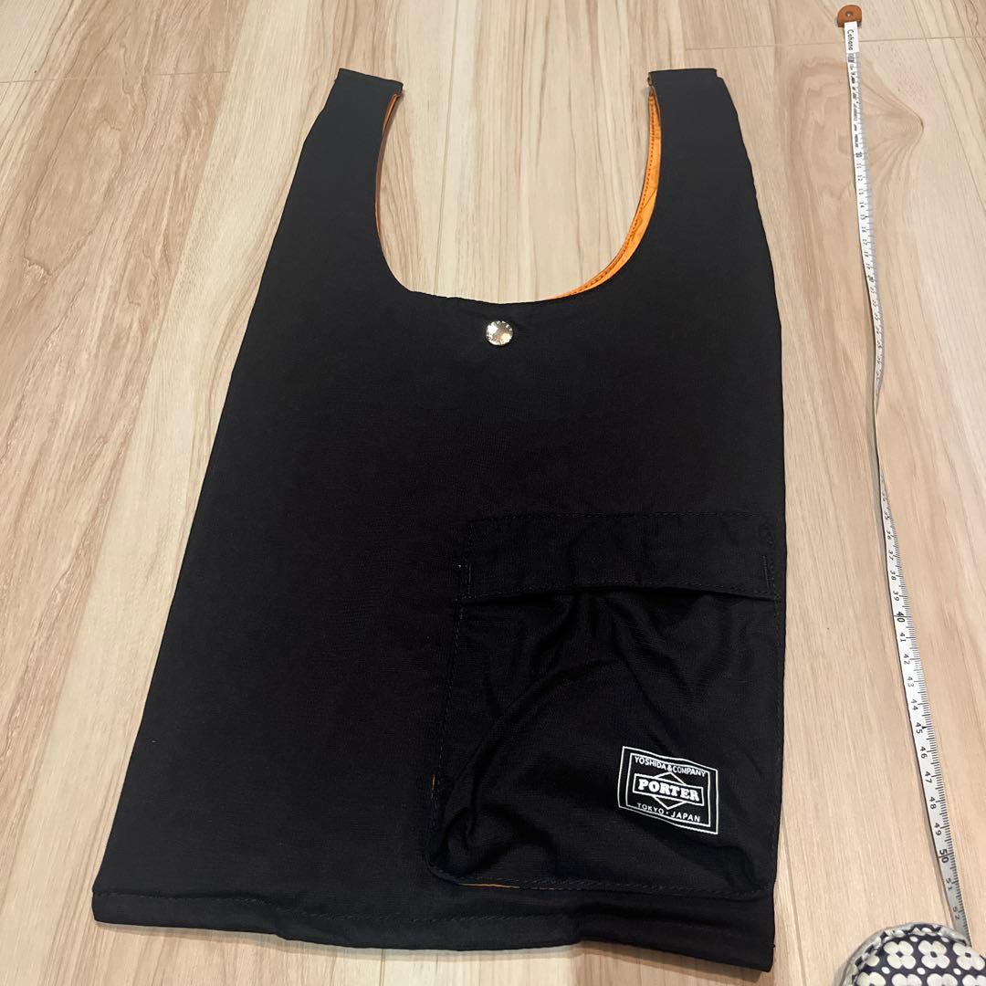 【完売品】PORTER ポーター Bagger GMS ブラック エコバッグ美品