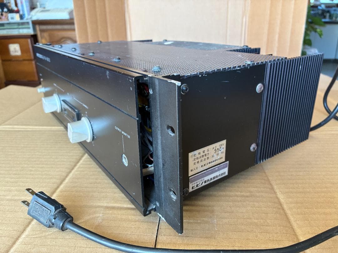 む*ぬ様 amcron アムクロン PS-200 パワーアンプ　crown クラ