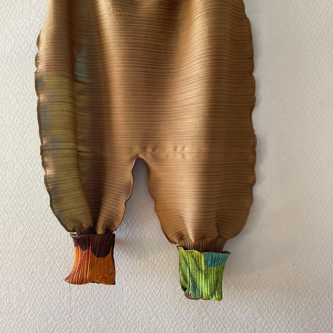 プリーツプリーズ　サルエルパンツ リバーシブル(訳あり)