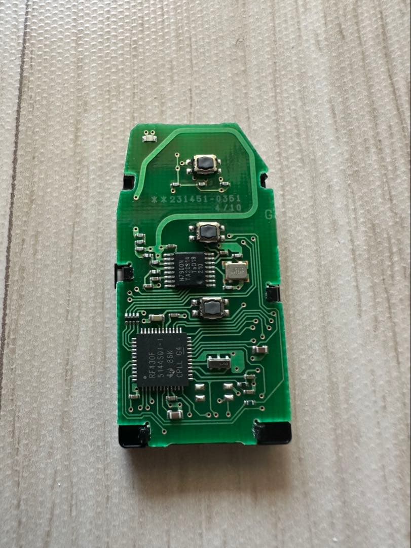 トヨタ　純正　センチュリー　スマートキー　UWG60 パワートランク