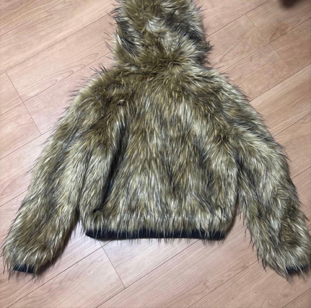 ジャケット・アウター jaded london Fur Blonde Mendoza Jacket