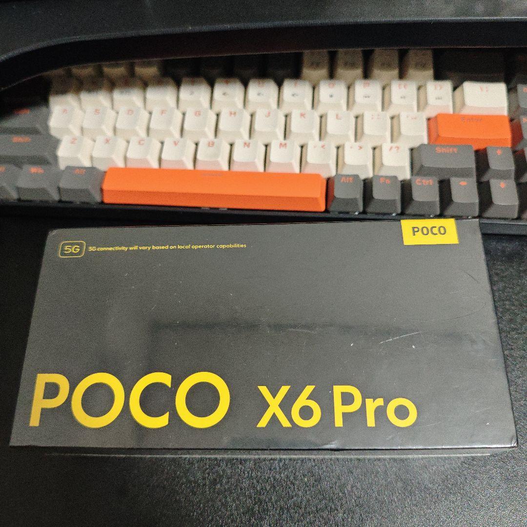 POCO X6 Pro 5G ブラック 12GB/512GB　SIM　FREE