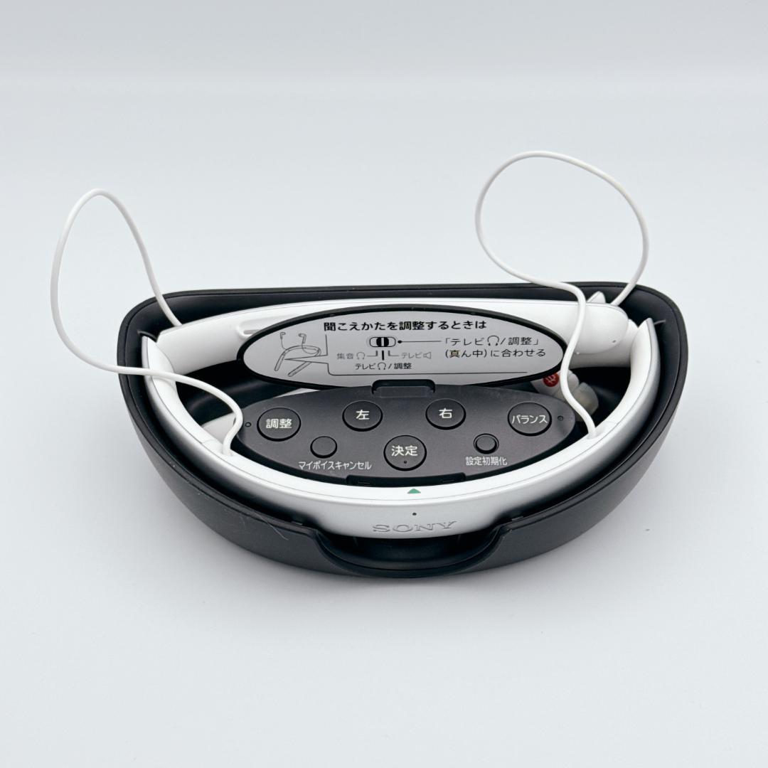 【ほぼ未使用】SONY 首かけ集音器 テレビ用スピーカー SMR-10