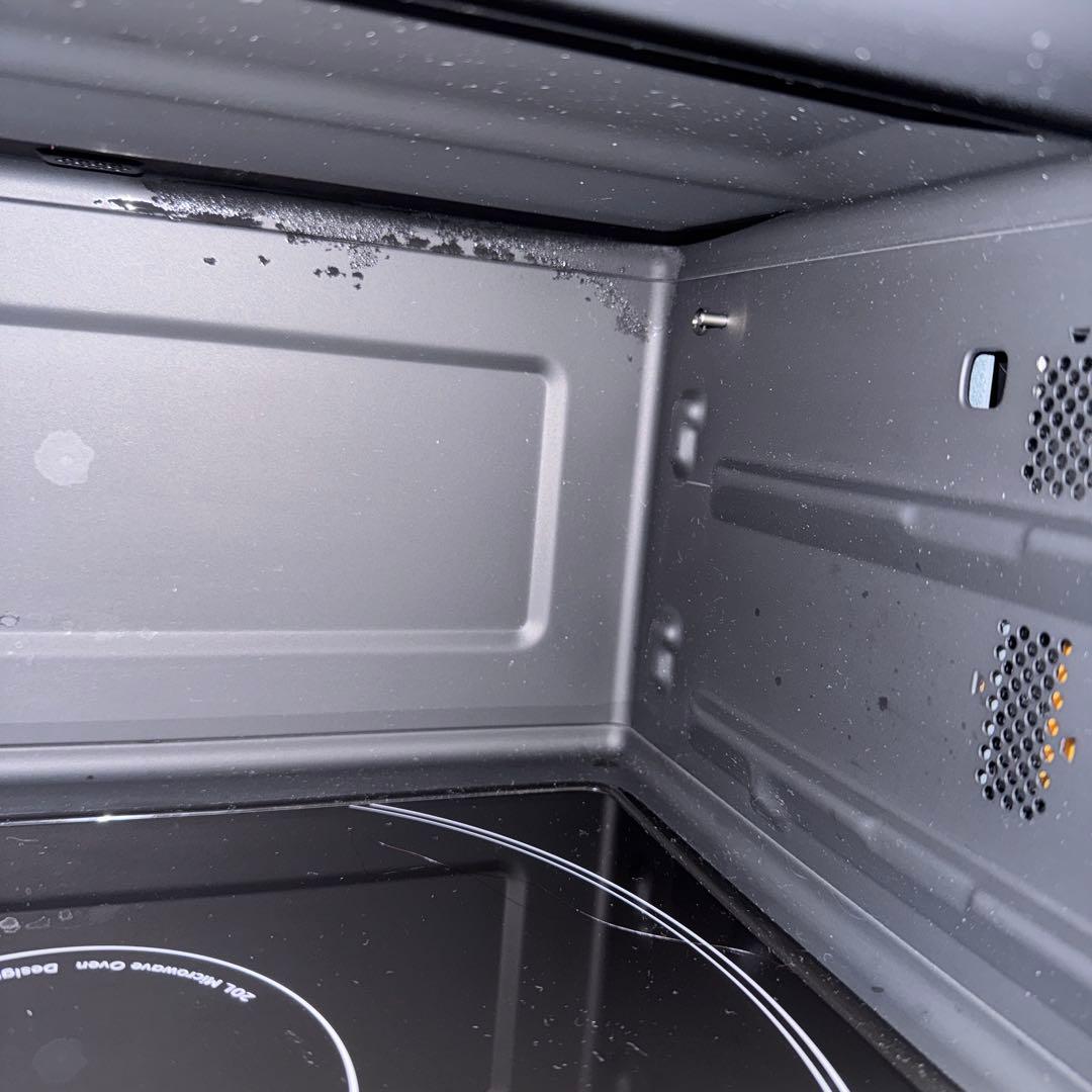 極美品 BALMUDA K09A-BK 動作良好 角皿付【A-197】