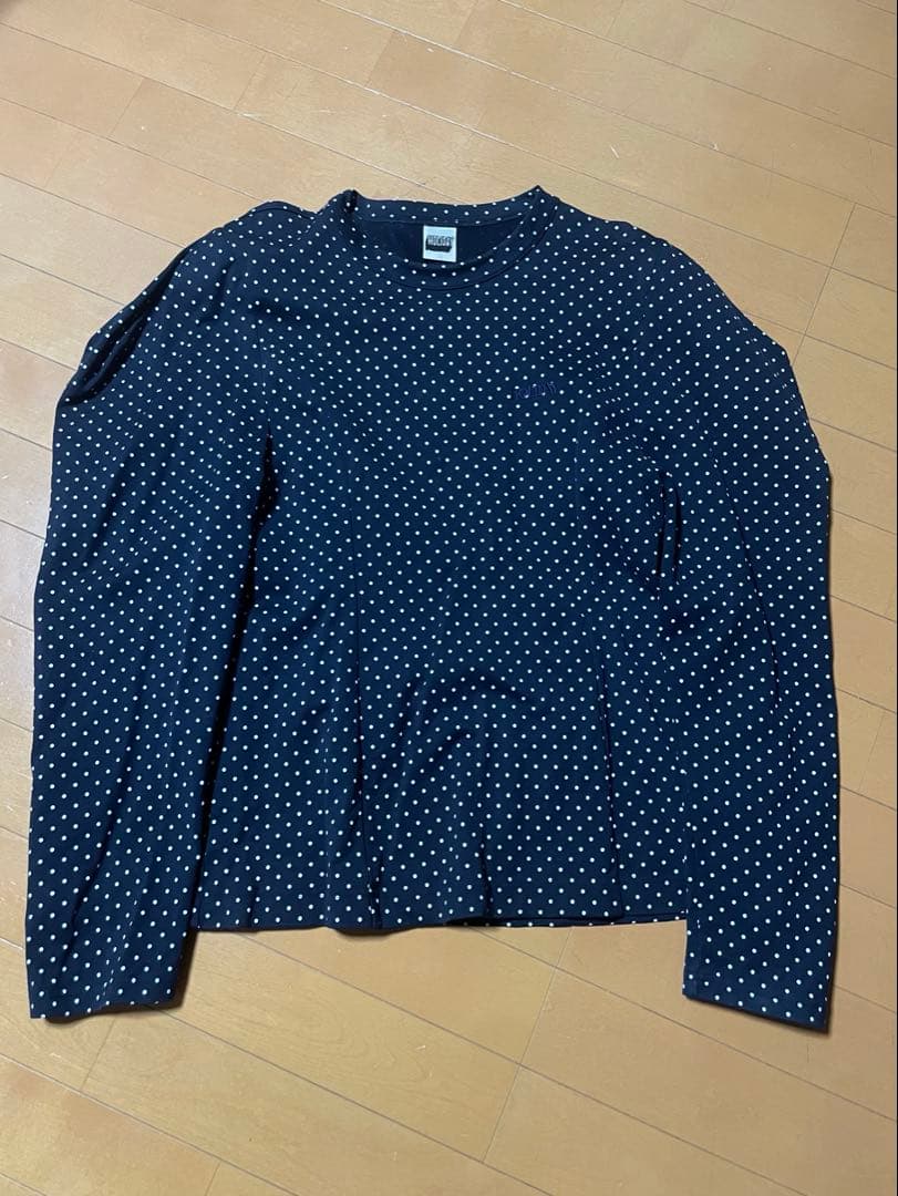 トップス HOLIDAY DOT PUFF SLEEVE TOPS