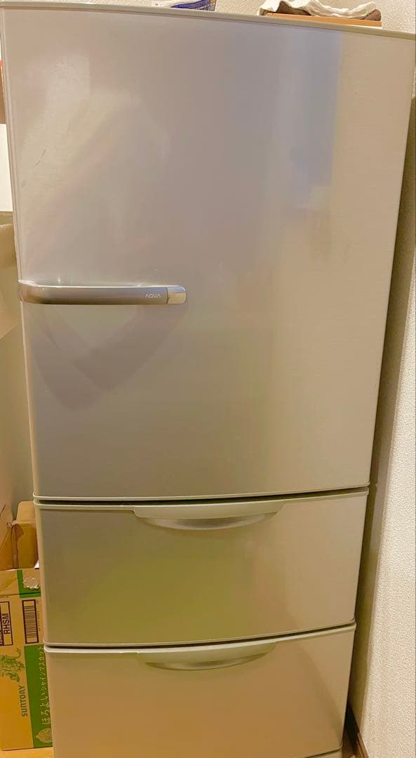 【送料無料】最終値下げ‼︎ AQUA ノンフロン冷凍冷蔵庫