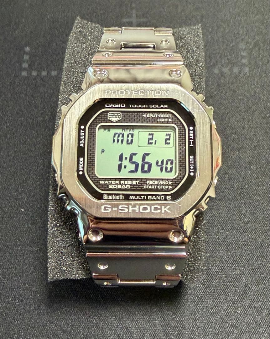 G-SHOCK GMW-B5000D-1JF Bluetooth ソーラー腕時計
