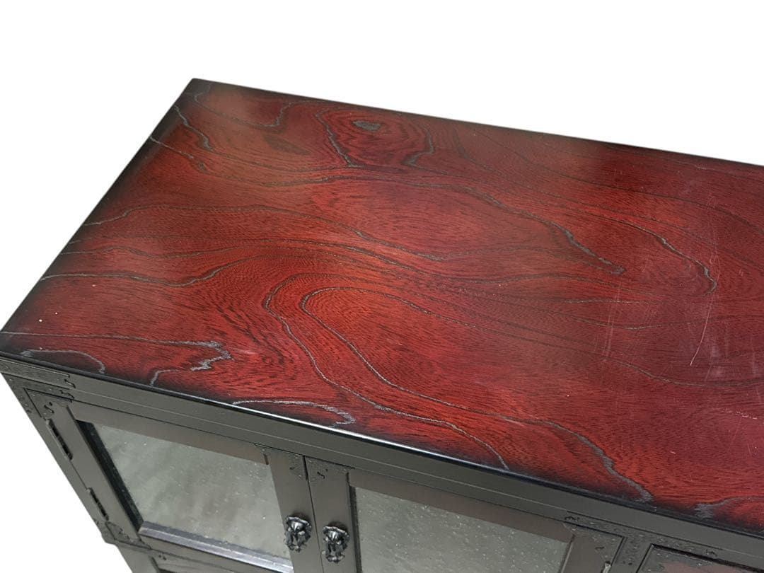 美品　時代箪笥民芸家具レトロ社三丸家具工芸