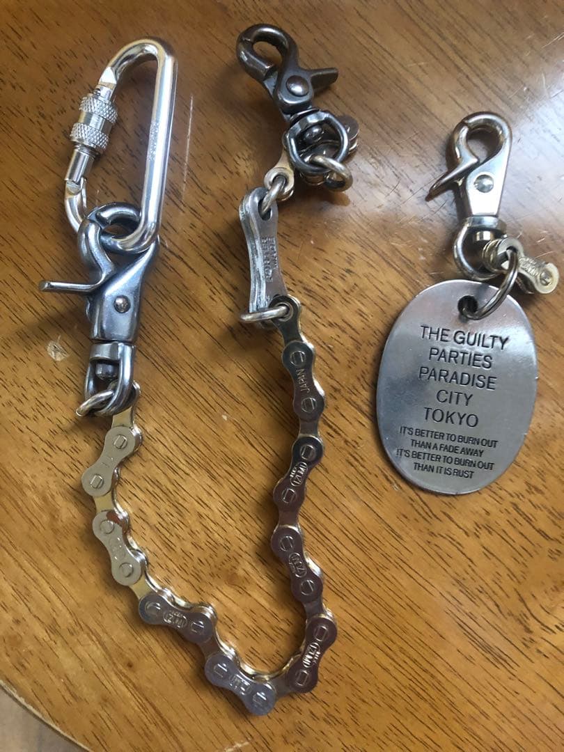 WACKOMARIA ポーターウォレットチェーン キーホルダー 二個セット