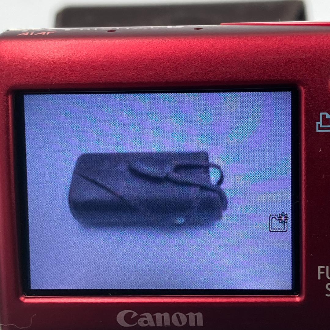 美品 Canon IXY DIGITAL L3 レッド コンパクトデジタルカメラ