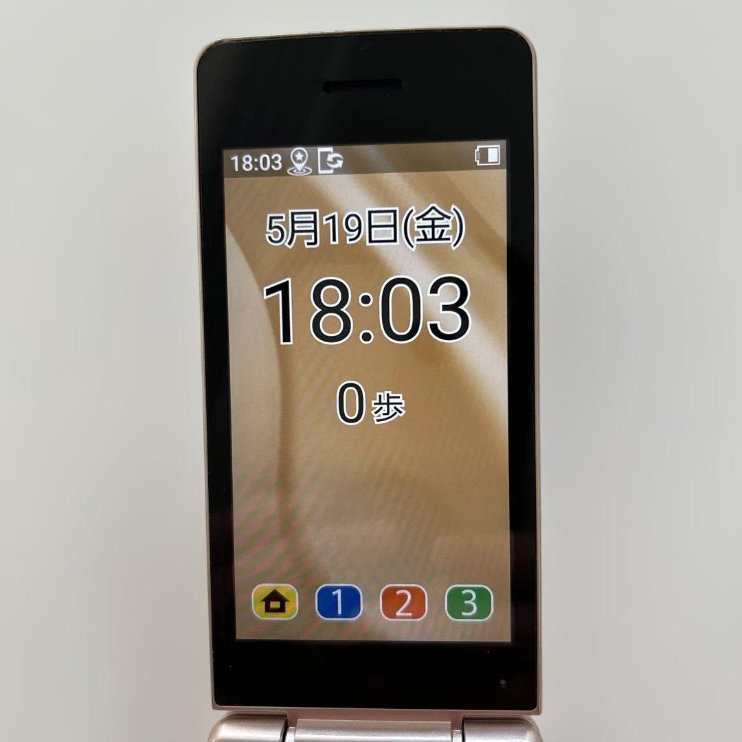 SHARPかんたん携帯11 SIMフリー A207SH 充電器、説明書付き