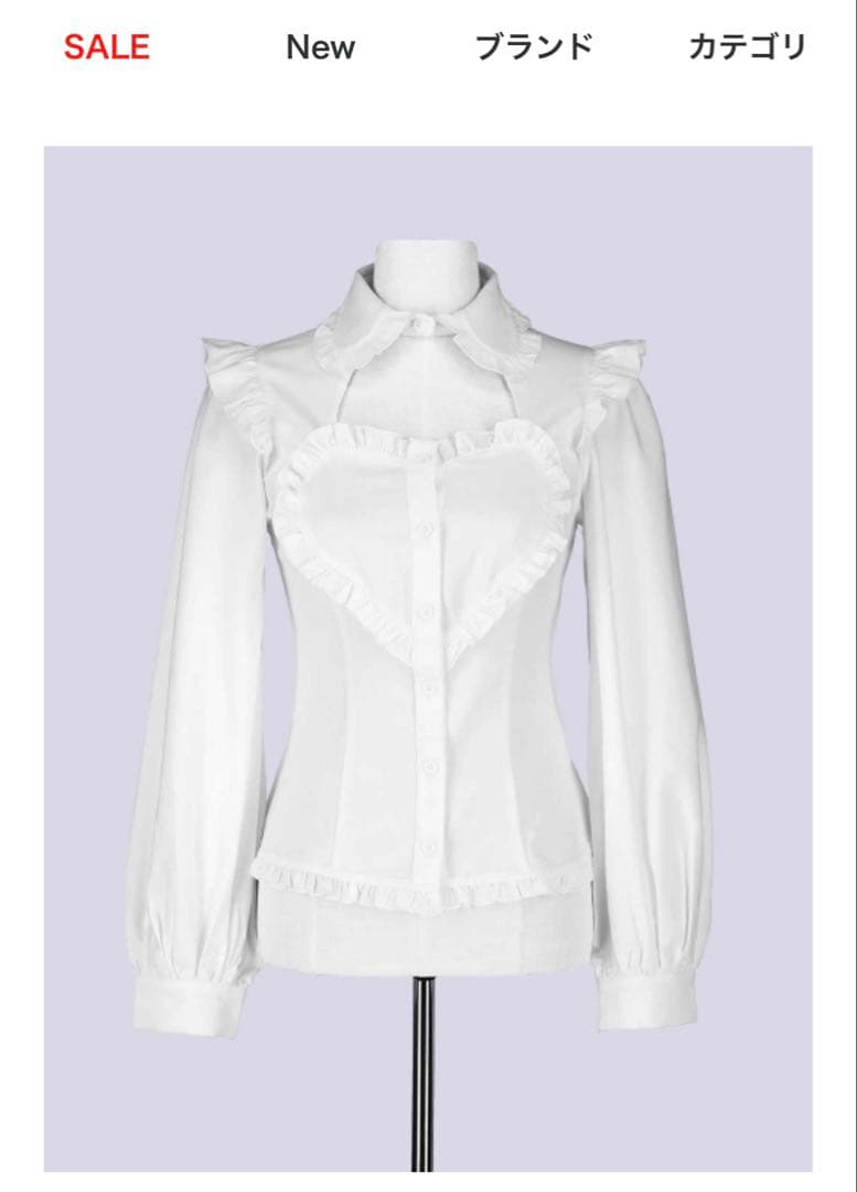 ぴ*可様 インヴァル　クーザ　ブラウスとジャンスカセット