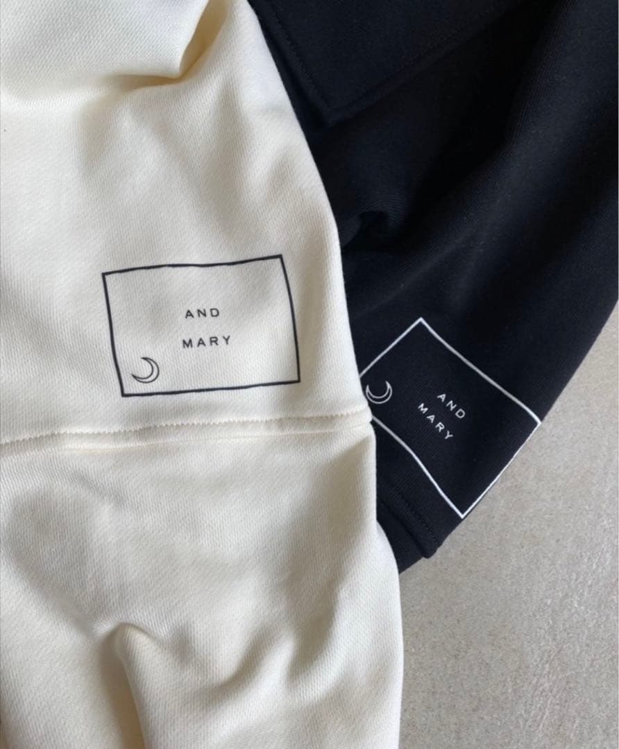 andmary ニコラフーディートップス　ニコラセットアップ　3点セット