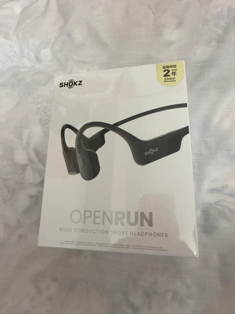 M*o様 SHOKZ OPENRUN 骨伝導スポーツヘッドフォン ブラック