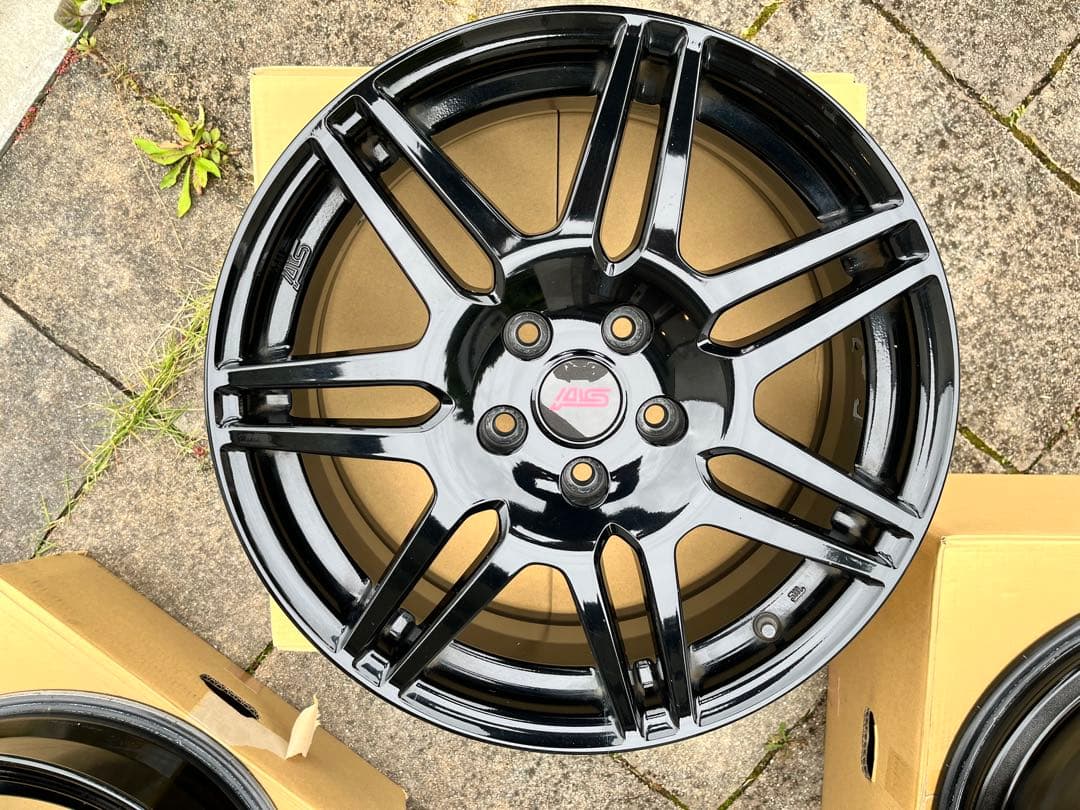 SUBARU STI アルミホイール BK 18 7J 48 (SL型・SK型)