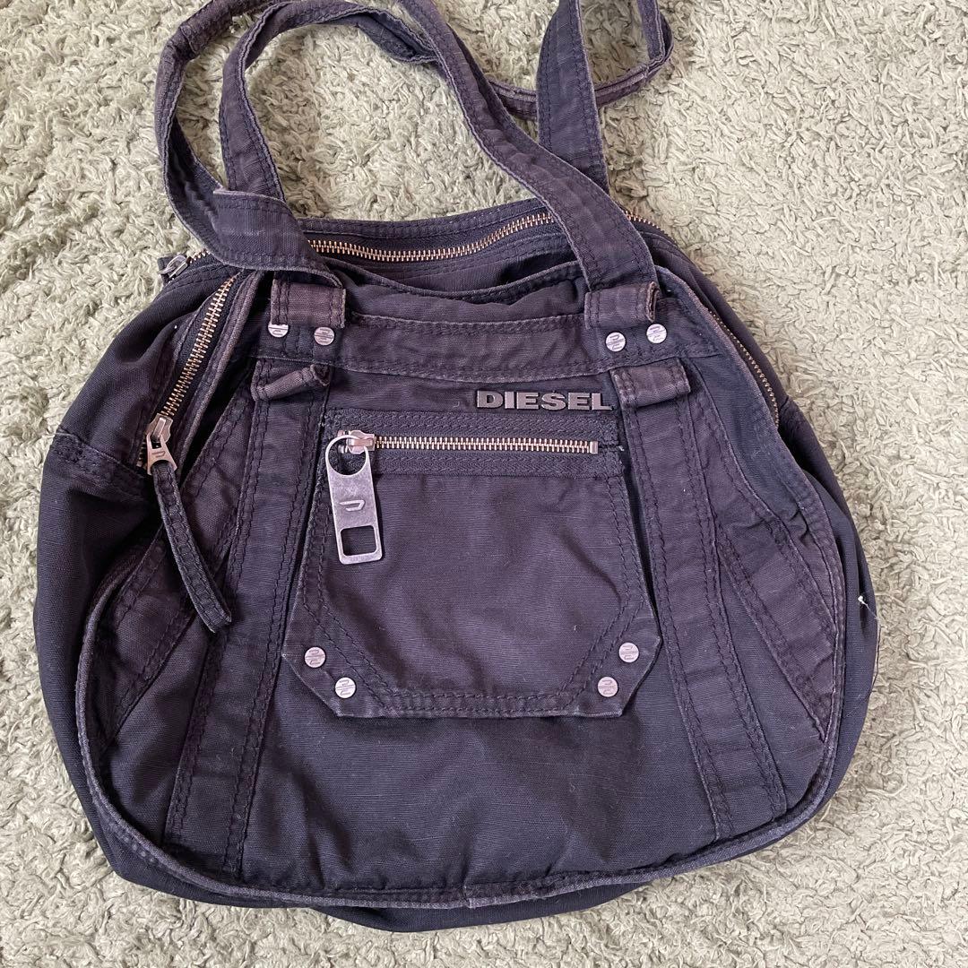 DIESEL ディーゼル アーカイブ　メタルロゴ　バッグ