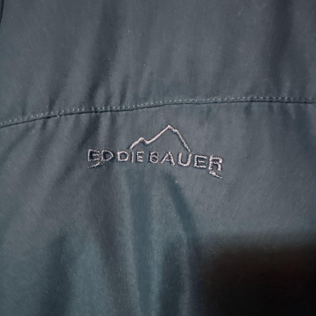 Eddie Bauer エディーバウアー　ネイビー ダウンジャケット XL