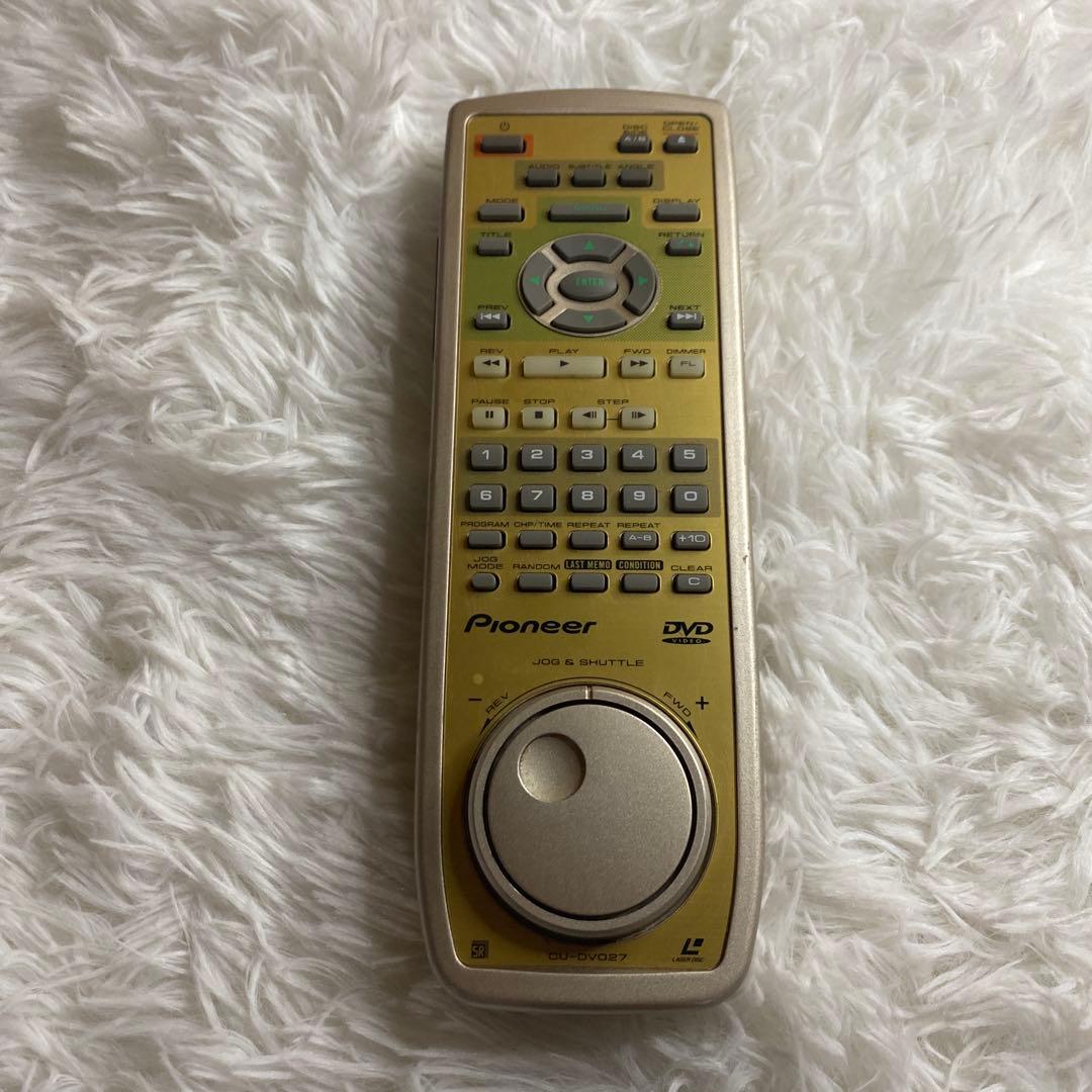 【中古】パイオニア　リモコン　CU-DV027
