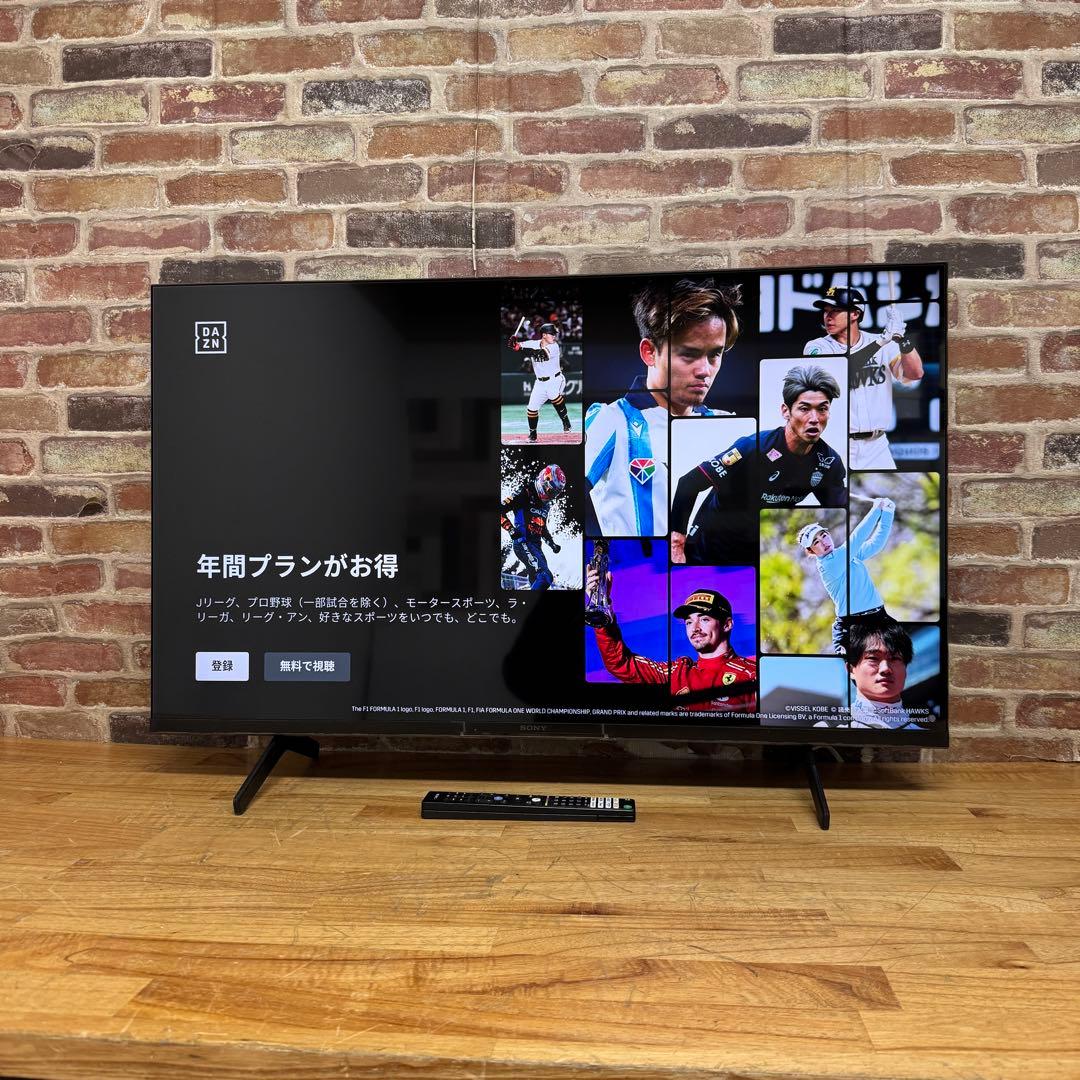 SONY 55V型 4K 液晶テレビ BRAVIA KJ-55X85J 21年製