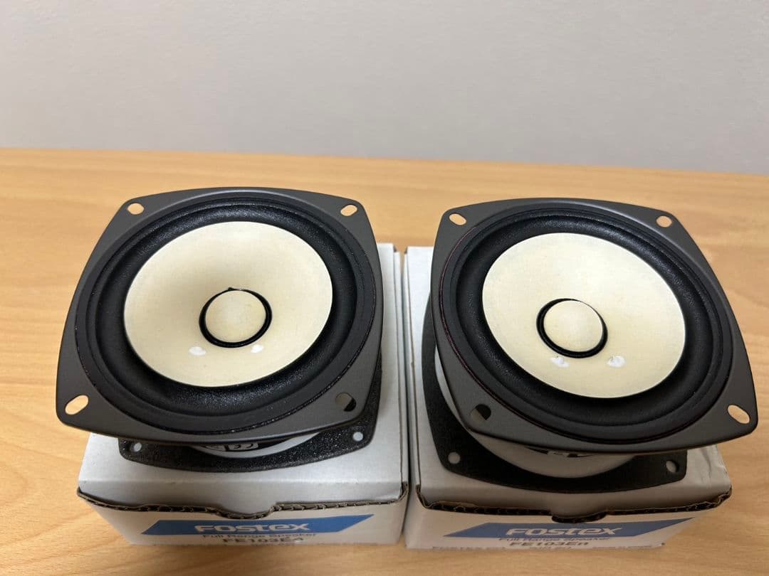 Fostex FE103En スピーカー 8Ω 未使用2個セット