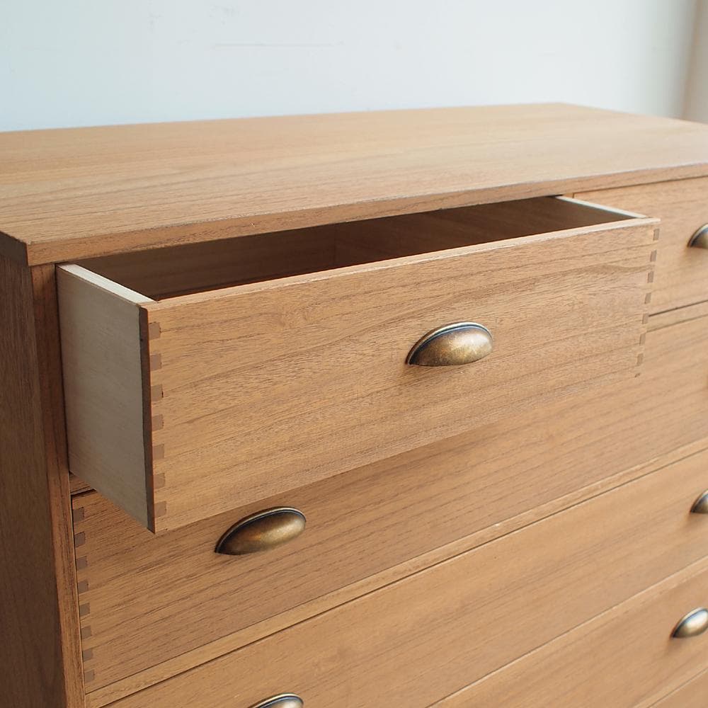 株式会社マーゼルン 総桐チェスト クローバー 100cm オイル仕上げ