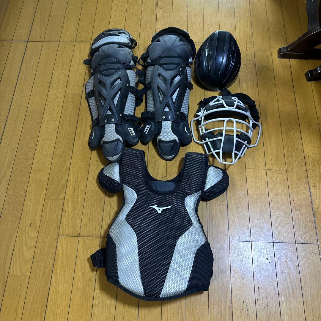 ミズノプロ　軟式キャッチャー防具セット