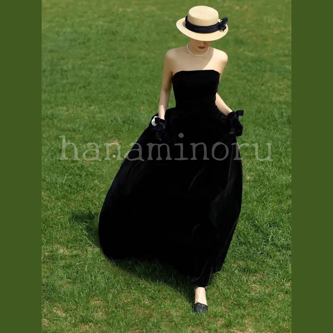 披露宴　パーティー　前撮り　街撮り　ドレス　黒　二次会　ウェディング　フォト