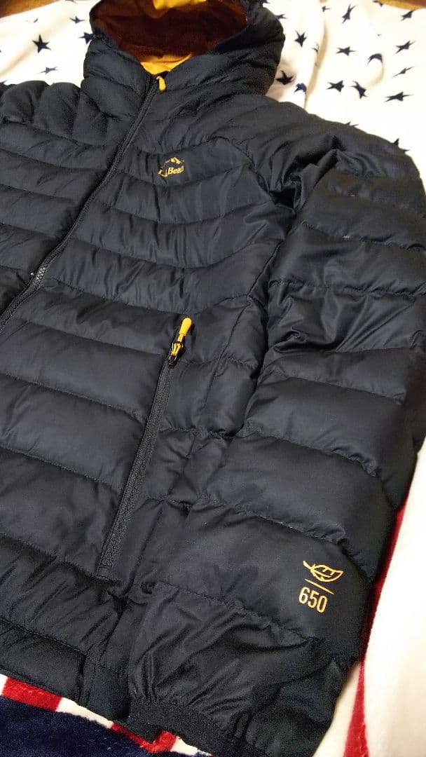 LLBeanエルエルビーンダウンフードジャケットUS−Mサイズ